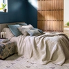 Spruce Linen Blue Decorative Pillow Cover