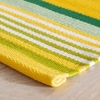 Sunny Stripe Lemon Handwoven Indoor/Outdoor Rug