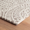 Temple Taupe Hand Micro Hooked Wool Rug