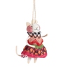 Winter Gal Mouse Ornament