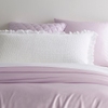 Wruffle White Matelass� Decorative Pillow Cover
