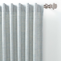 Greylock Soft Blue Indoor/Outdoor Curtain Panel