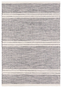 Malta Grey Handwoven Wool Rug