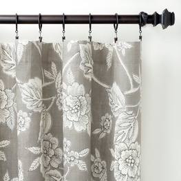Charlotte Linen Curtain Panel