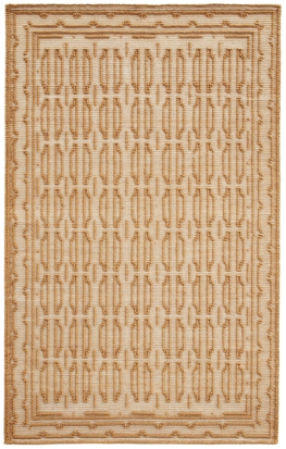 Campbell Sand Woven Wool Rug