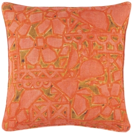 Elwood Linen Pink Decorative Pillow Cover