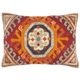 Farra Embroidered Decorative Pillow Cover
