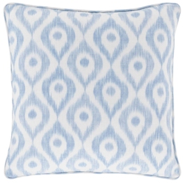Indie Blue Indoor/Outdoor Decorative Pillow