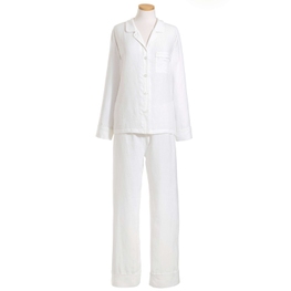 Lush Linen White Pajama