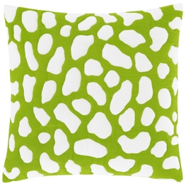 Pebbles Quilted Green Decorative Pillow Cover