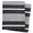 Swatch Berkeley Stripe Black Napkin Set Of 4