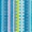 Swatch Lucky Stripe Blue/Green Woven Cotton Rug
