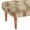 Swatch Mosaic Tapered Natural Leg Rug Ottoman