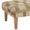 Swatch Mosaic Tapered Square Natural Leg Rug Ottoman