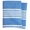 Swatch Bistro Stripe French Blue Napkin Set Of 4
