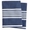 Swatch Bistro Stripe Indigo Napkin Set Of 4