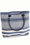 Swatch Rugby Stripe Denim Indoor/Outdoor Tote Bag