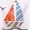 Swatch Sailboats Multi Duvet Cover