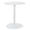 Swatch White Mod Pedestal Table