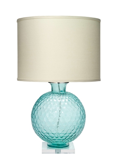 Azure Glass Table Lamp