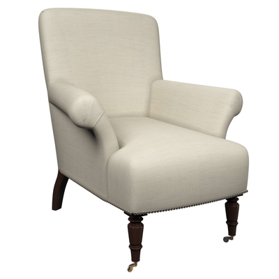 Estate Linen Pearl Grey Barrington Chair