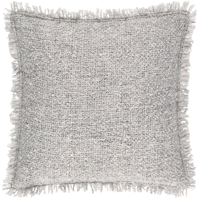 Boucle Grey Indoor/Outdoor Decorative Pillow