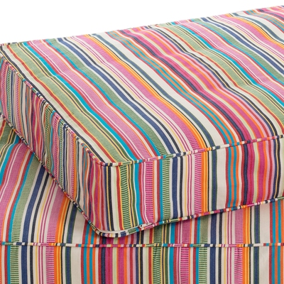 Bright Stripe Dog Bed Cover