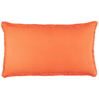 Bubble Tangerine Matelass� Decorative Pillow Cover
