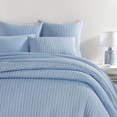 Cozy Cotton French Blue Quilt