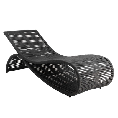 Crest Grey Outdoor Chaise