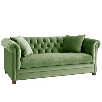 Daydream Velvet Evergreen Richmond Sofa