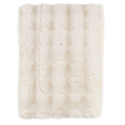 Fab Faux Ivory Throw