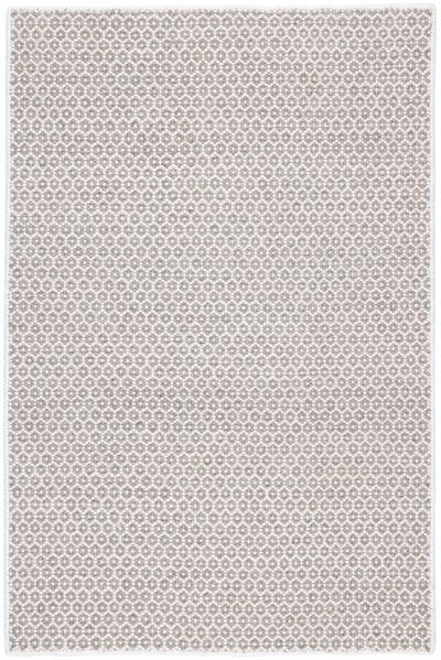 Honeycomb Ivory/Grey Handwoven Wool Rug