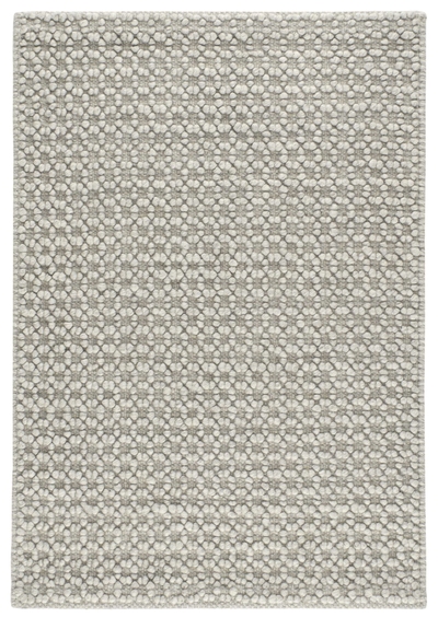 Hooper Grey Handwoven Wool Rug