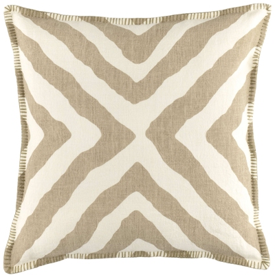 Impy Linen Natural Decorative Pillow