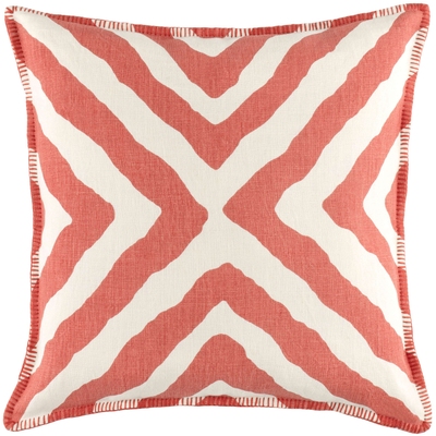 Impy Linen Paprika Decorative Pillow