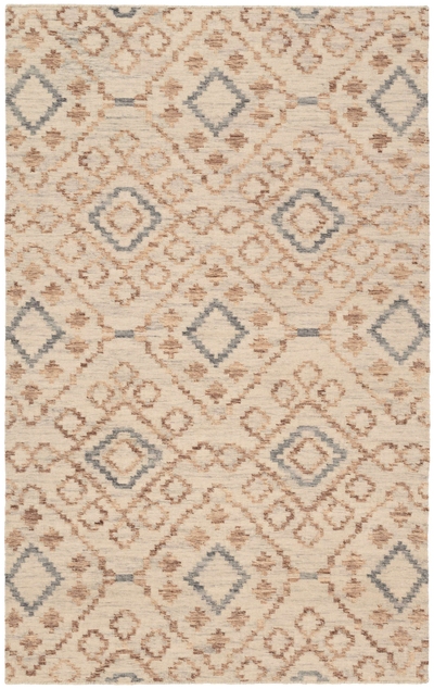 Jelly Roll Sky Handwoven Wool Rug