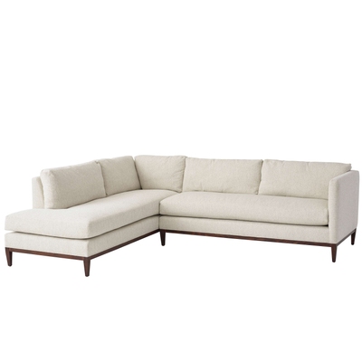 Long Point Natural Paseo Sectional W/ Left Facing Chaise