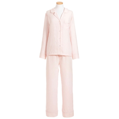 Lush Linen Slipper Pink Pajama