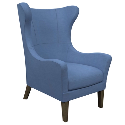 Estate Linen French Blue Mirage Smoke Chair