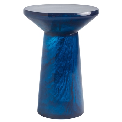 Omer Cobalt Side Table