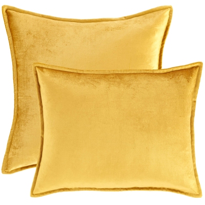 Panne Velvet Gold Decorative Pillow