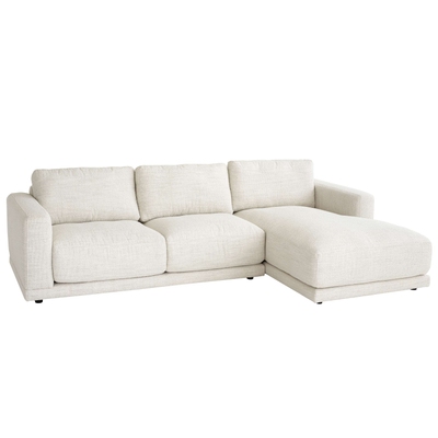 Rowan Pearl Two Piece Sectional With Chaise Right Arm