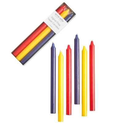 Signal Flag Palette Taper Candles