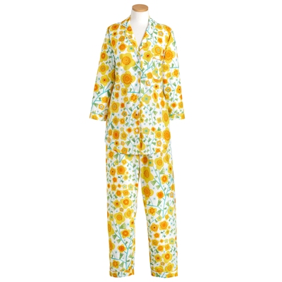 Silly Sunflowers Yellow Pajama