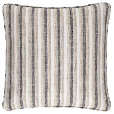 Soren Stripe Natural Indoor/Outdoor Decorative Pillow