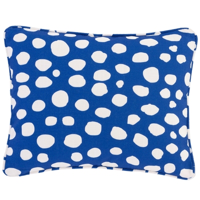 Spot On Cobalt Indoor/Outdoor Decorative Pillow