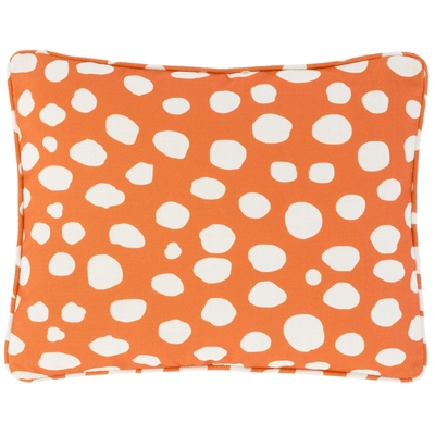 Spot On Orange Indoor/Outdoor Decorative Pillow