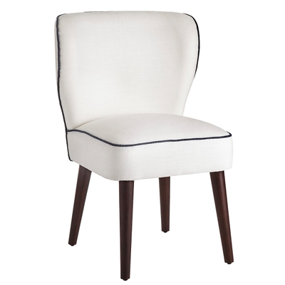 The Springs White/Indigo Chair