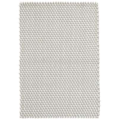 Two-Tone Rope Platinum/White Handwoven Indoor/Outdoor Rug
